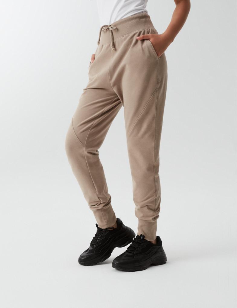 Rosner Lniane spodnie khaki W stylu casual Moda Spodnie Spodnie lniane 