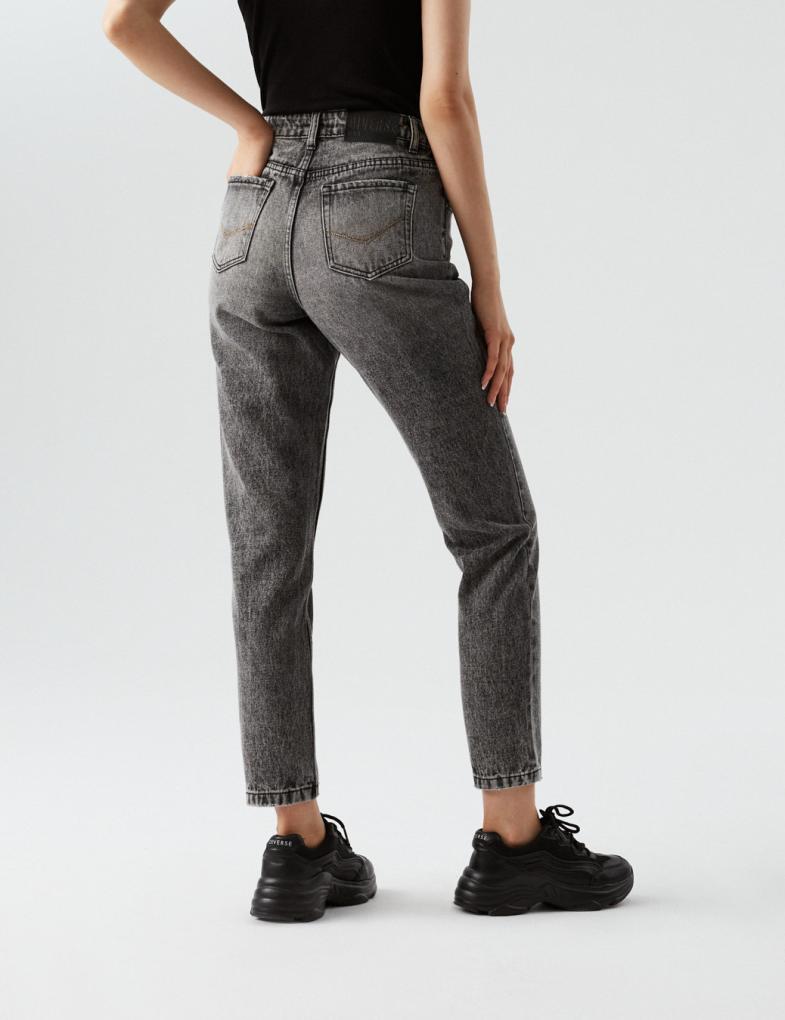 Moda Jeansy Workowate jeansy Workowate jeansy chabrowy Prosty styl 