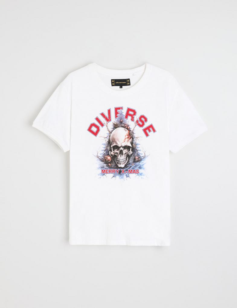 T-shirt XMASS SKULL 02