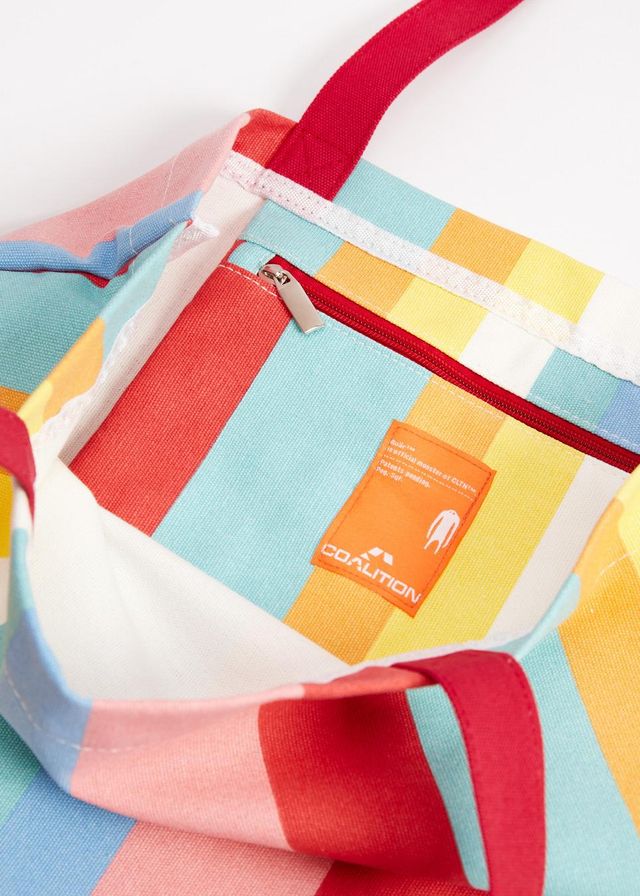 Women's fabric shoulder bag