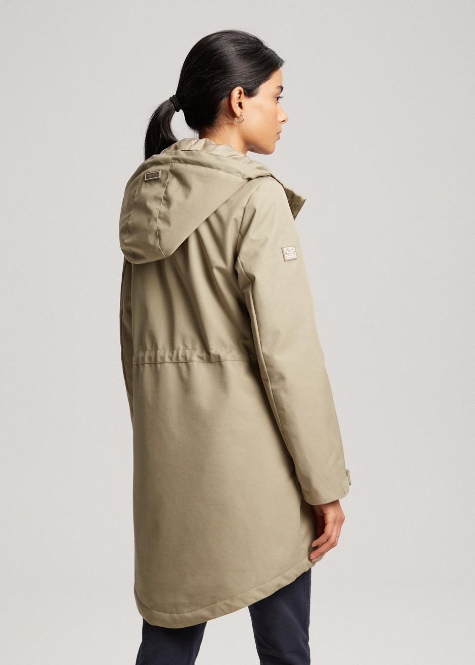 ♥【 】BRONTE PARKA ♥ Unlined women's parka with elastic drawstring | Bomboogie