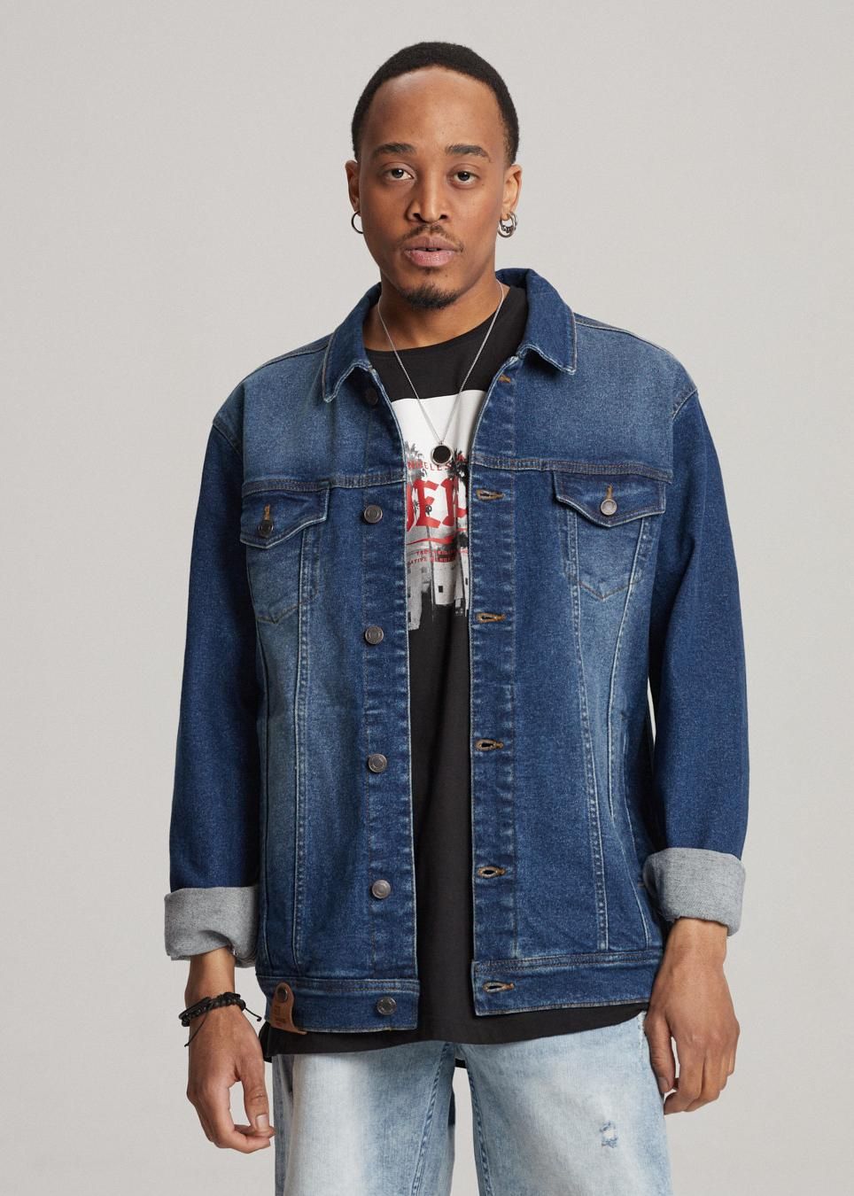 Denim katana jacket - Diverse