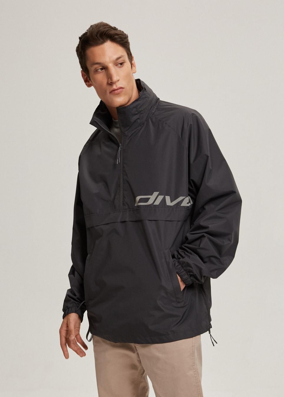 Kurtka anorak z chowanym kapturem - Diverse