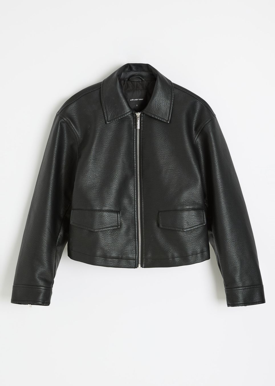 Women's faux leather jacket - Diverse
