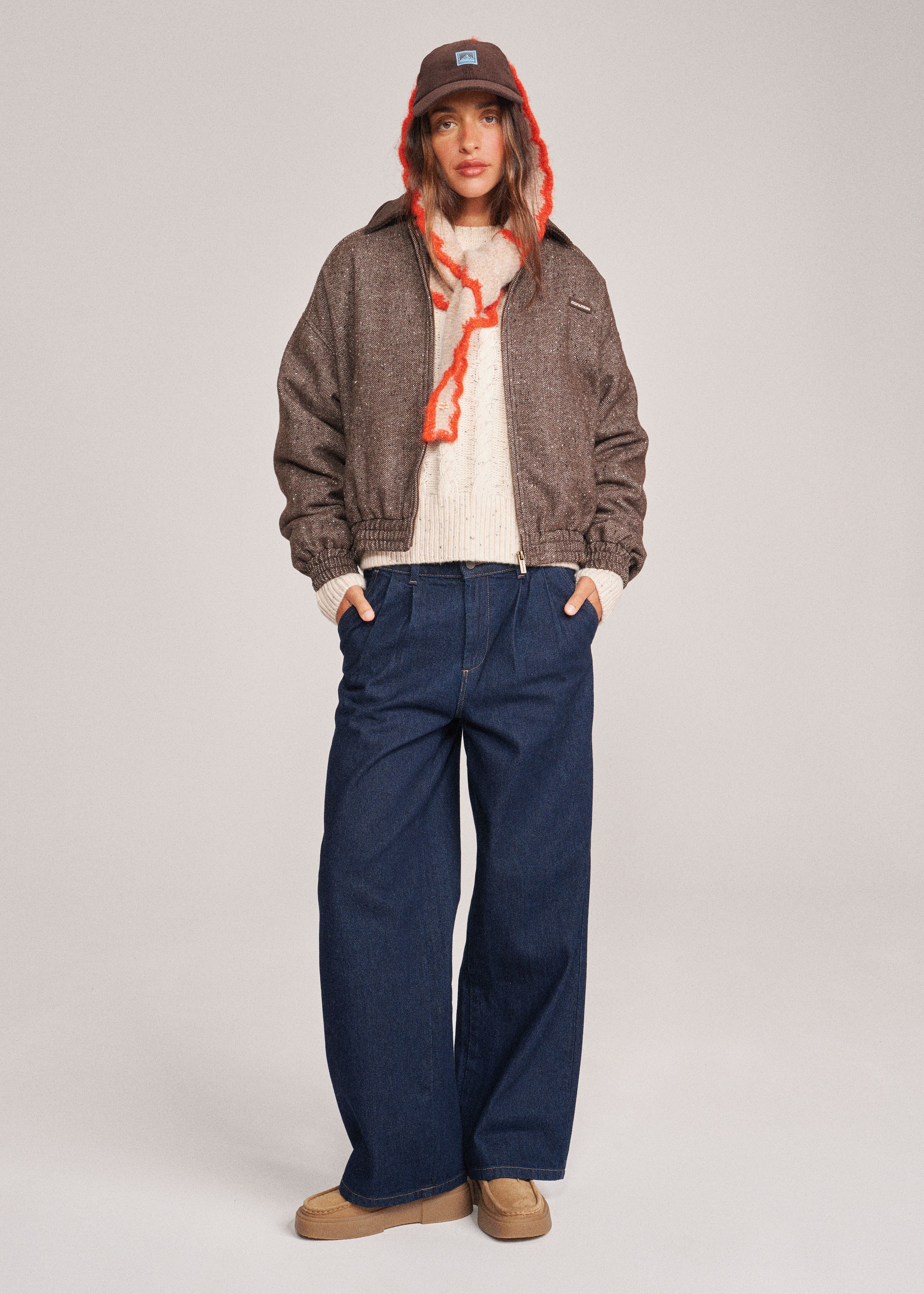 Short jacket with wool - Diverse