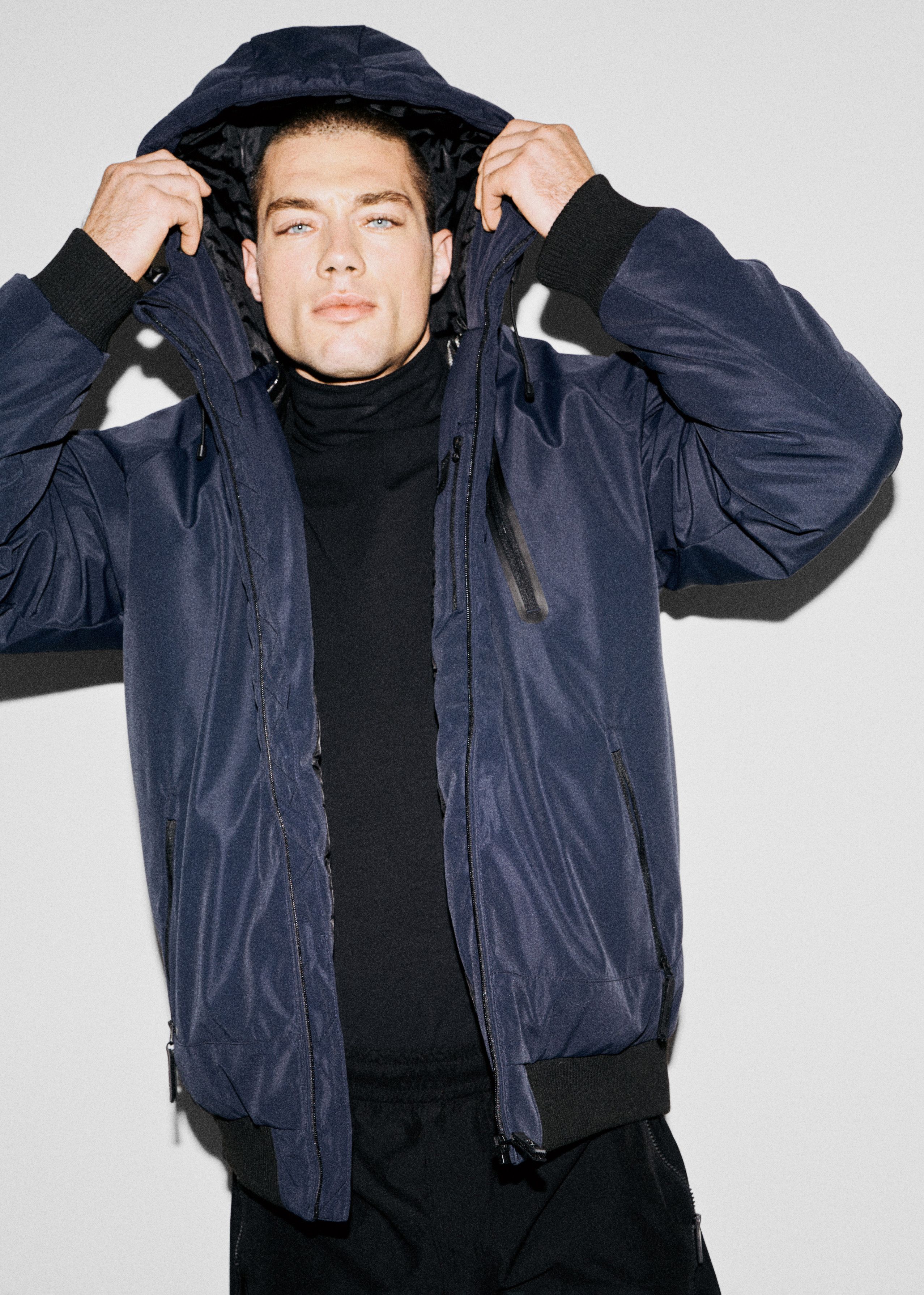 Men's autumn-winter jacket from EVOLUTION line - Diverse